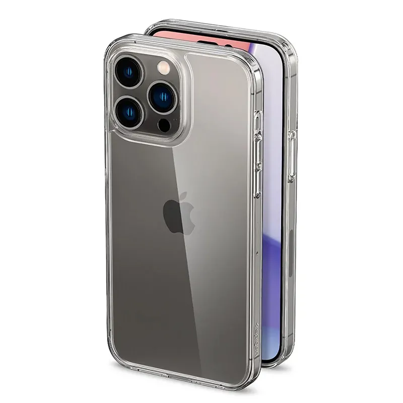 Husă Spigen iPhone 14 Pro Max, Airskin Hybrid, Transparent