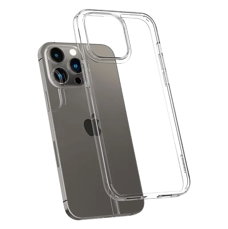 Husă Spigen iPhone 14 Pro Max, Airskin Hybrid, Transparent