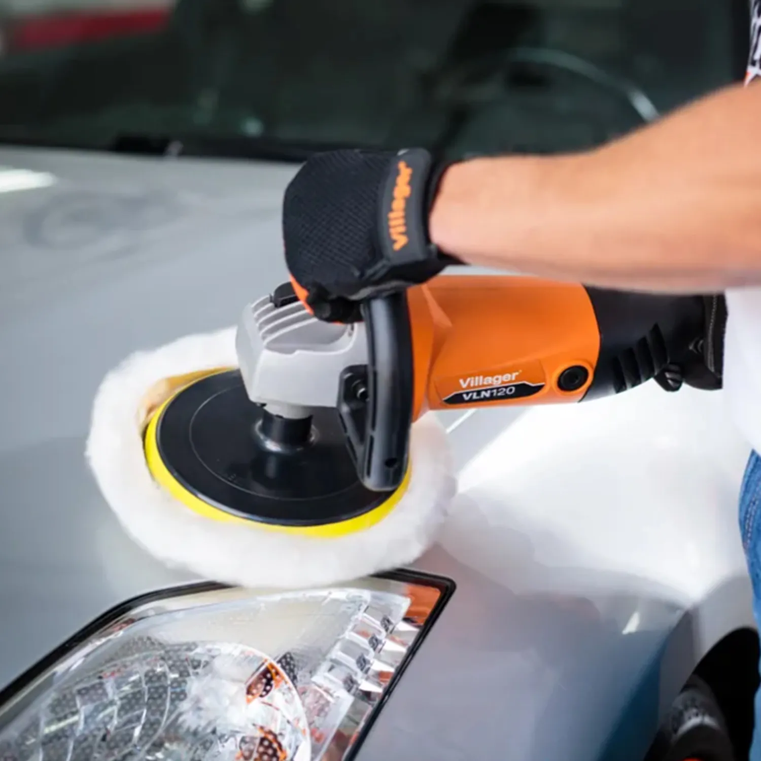 Polizor unghiular de lustruit Villager VLN 120 1200 W 