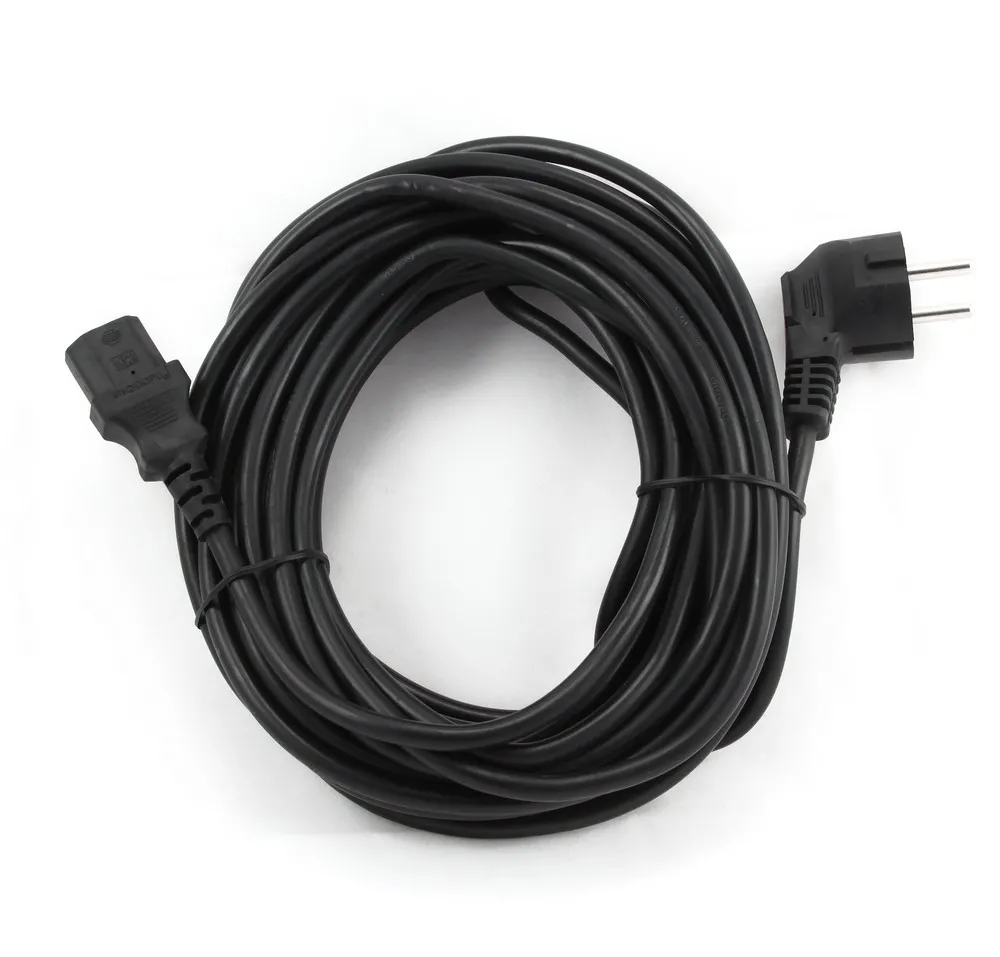 Cablu de alimentare Cablexpert PC-186-VDE-10M, 10 m, Negru