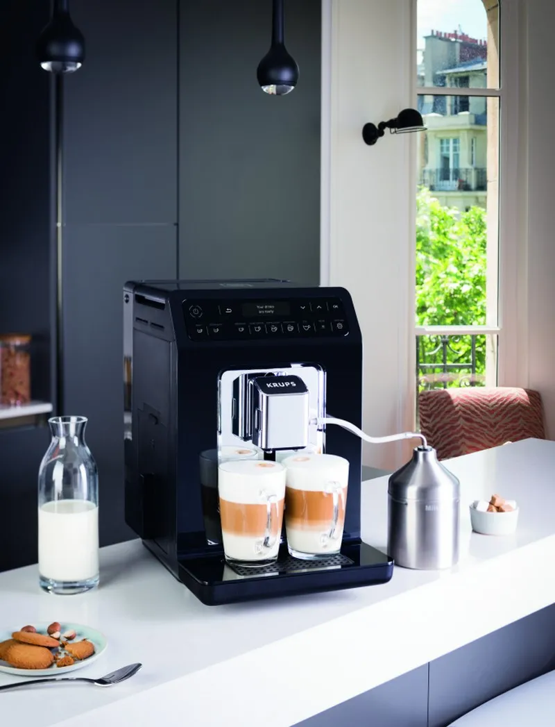 Espressor automat KRUPS EA890810, Negru