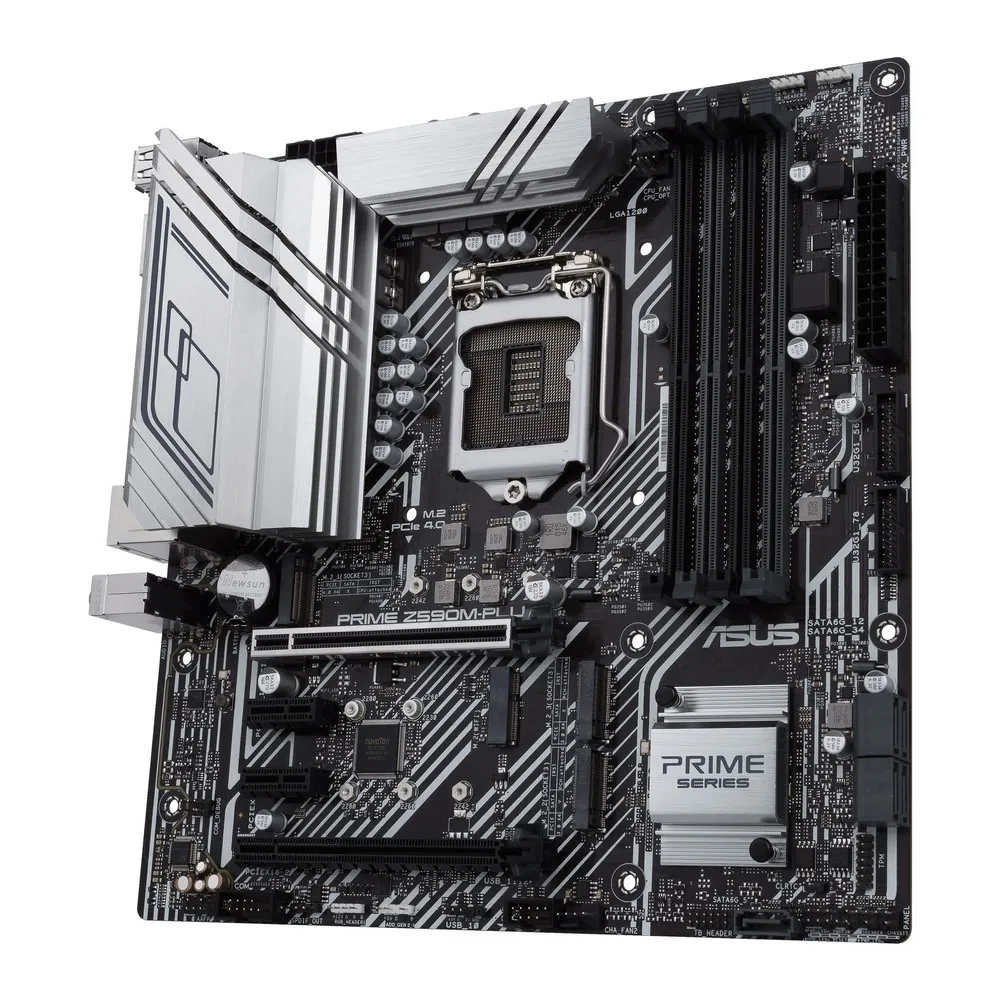 Placă de bază ASUS PRIME Z590M-PLUS, LGA1200, Intel Z590, Micro-ATX