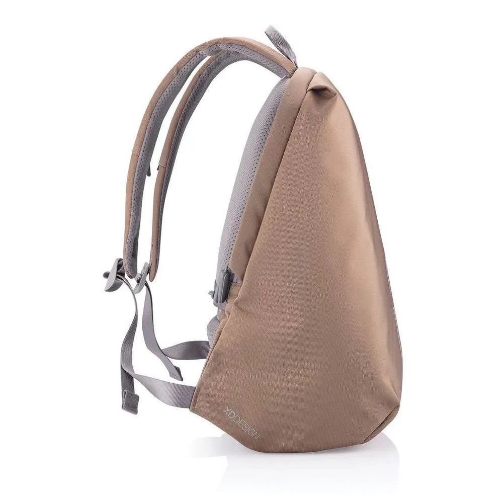 Rucsac pentru Laptop Bobby Soft, 15.6", Textil, Cafeniu