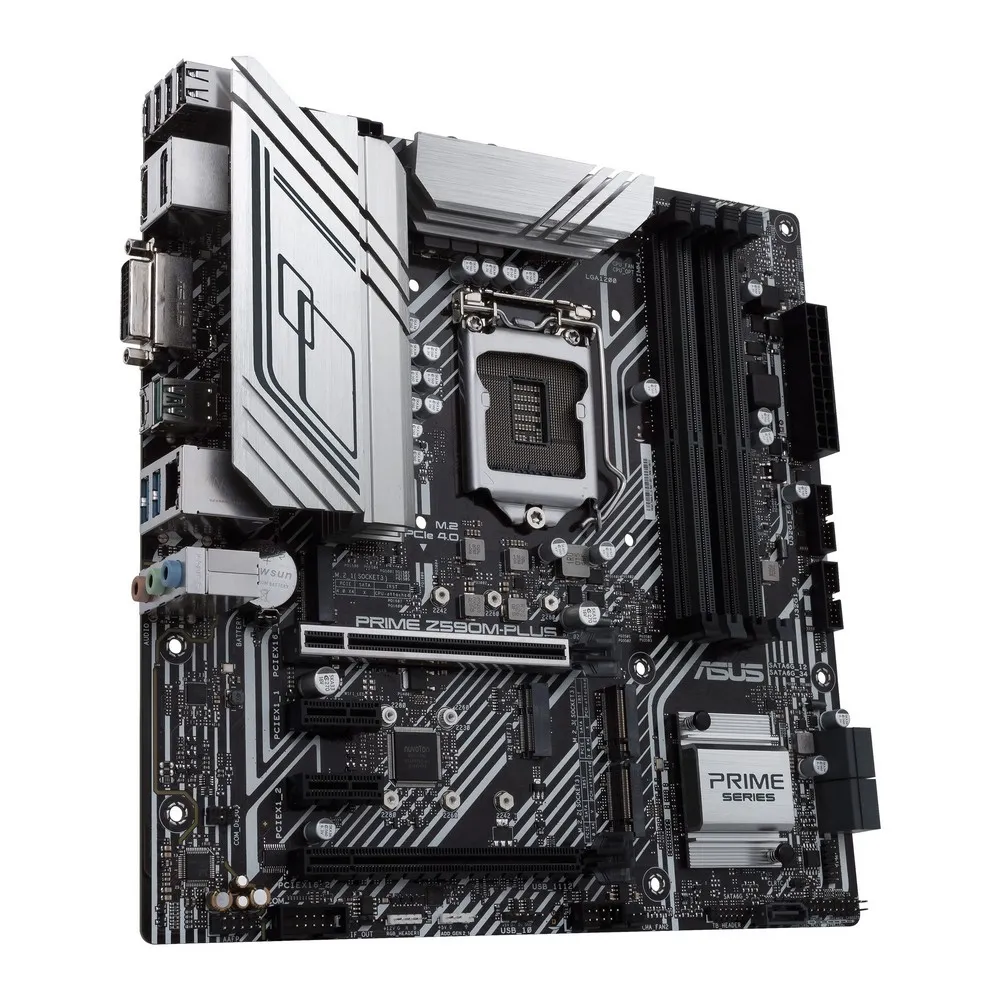Placă de bază ASUS PRIME Z590M-PLUS, LGA1200, Intel Z590, Micro-ATX