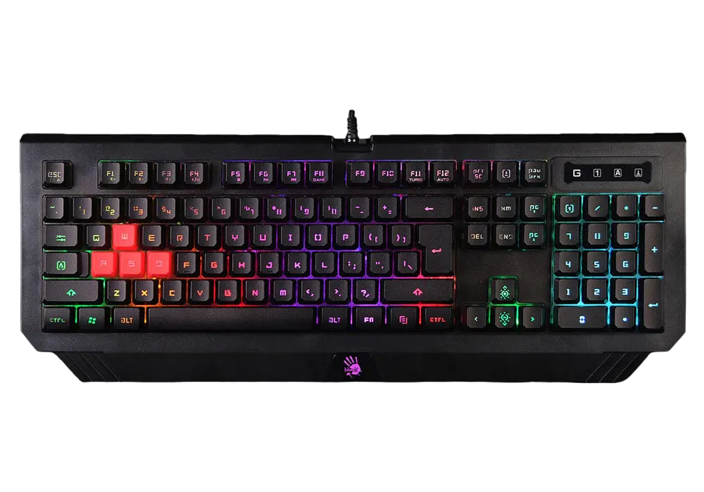 Tastatură Bloody B120N, Cu fir, Negru