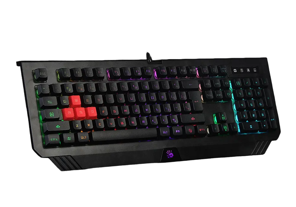 Tastatură Bloody B120N, Cu fir, Negru