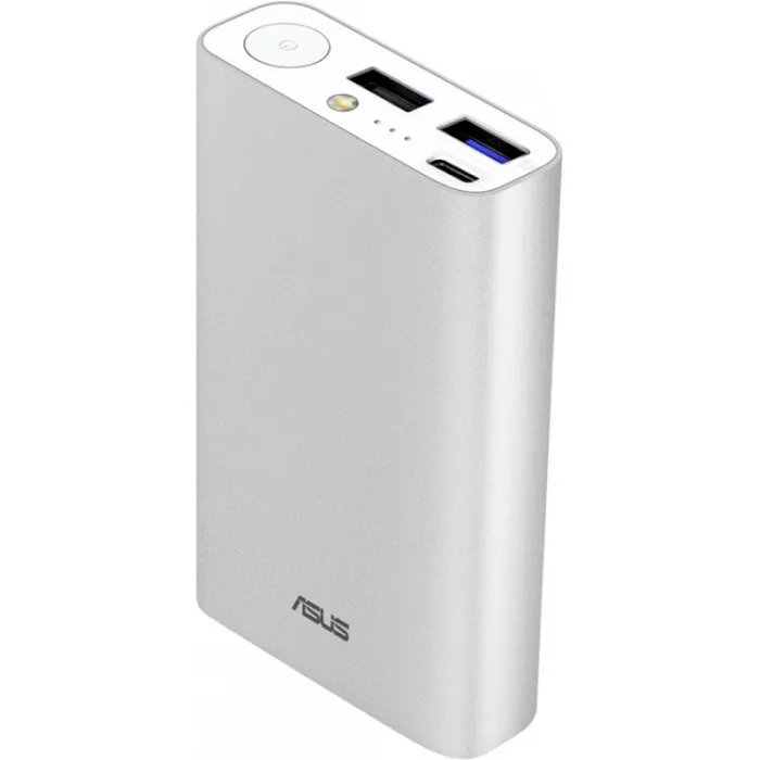 Acumulator extern ASUS Power Bank Asus ZenPower (10050mAh), 10050mAh, Argintiu