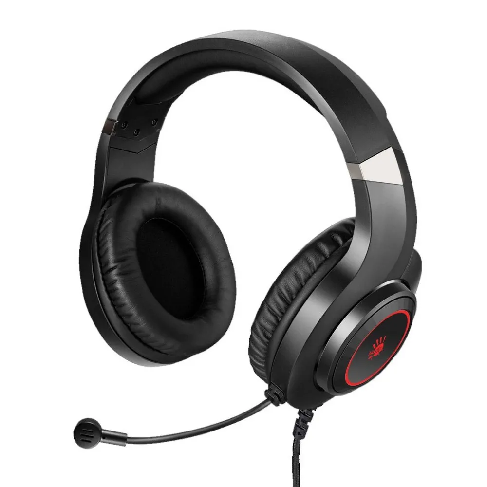 Căști gaming Bloody G220S, USB, Negru