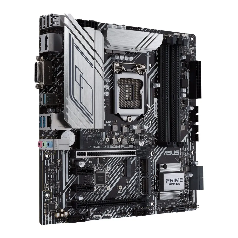 Placă de bază ASUS PRIME Z590M-PLUS, LGA1200, Intel Z590, Micro-ATX