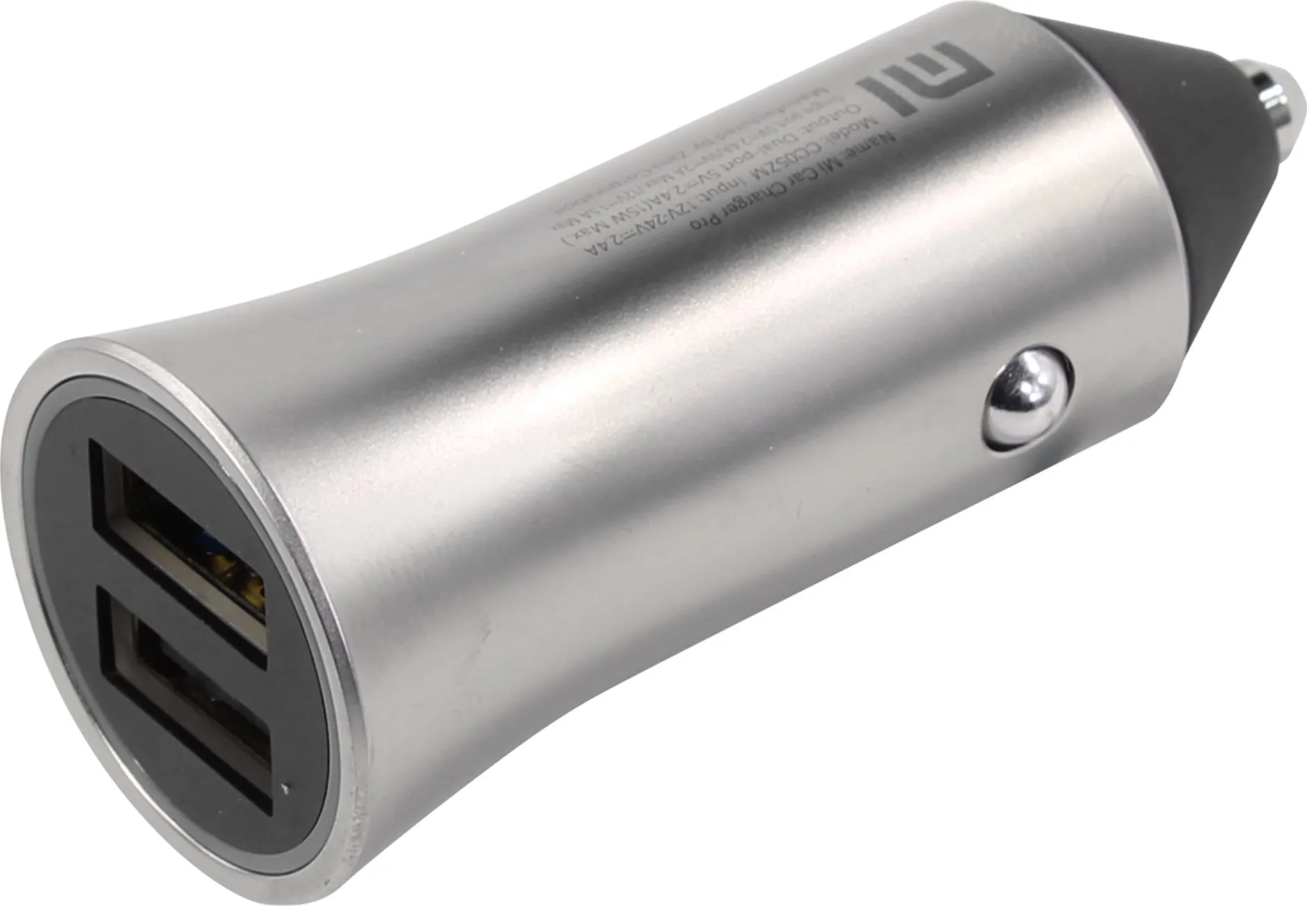 Incărcător auto Xiaomi Mi Car Charger Pro, 18W, Argintiu