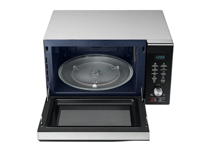 Cuptor cu microunde Samsung MC32K7055CT/BW, Oțel inoxidabil