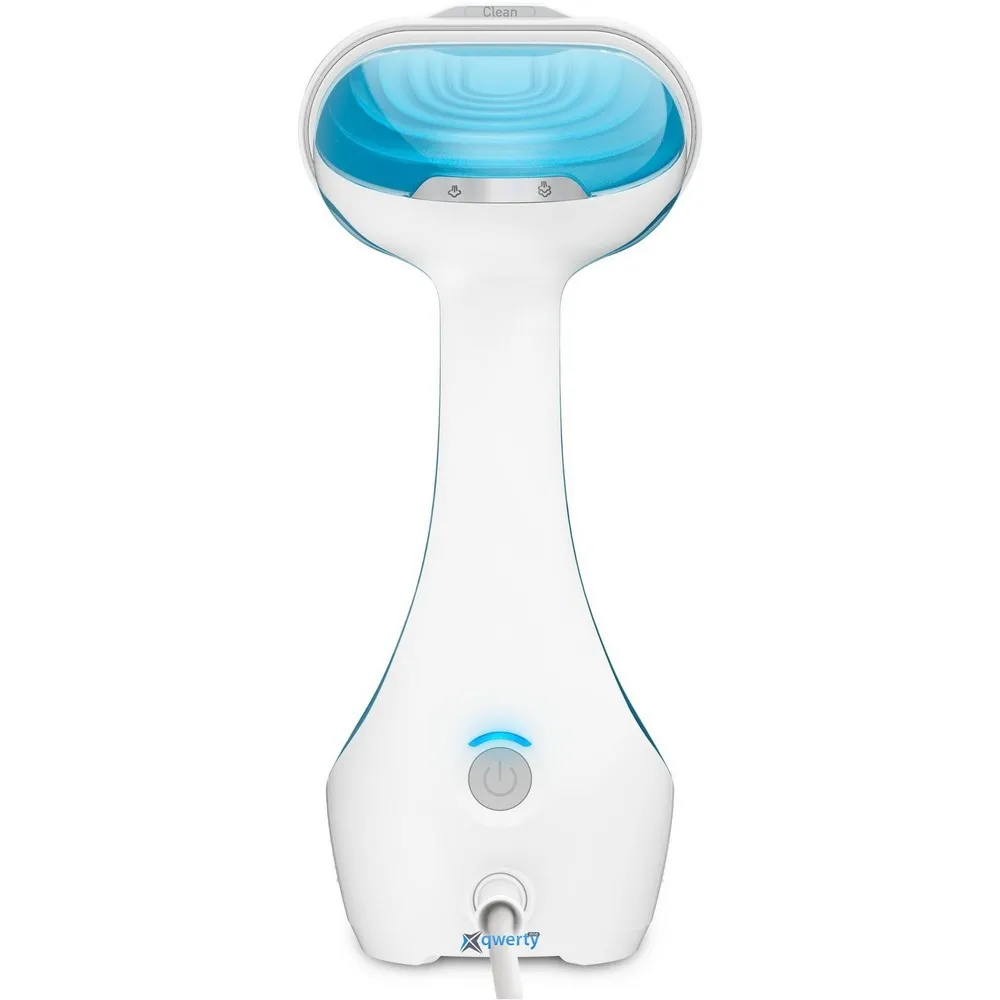 Aparat de călcat vertical cu aburi Tefal DT9530E1, Alb Albastru