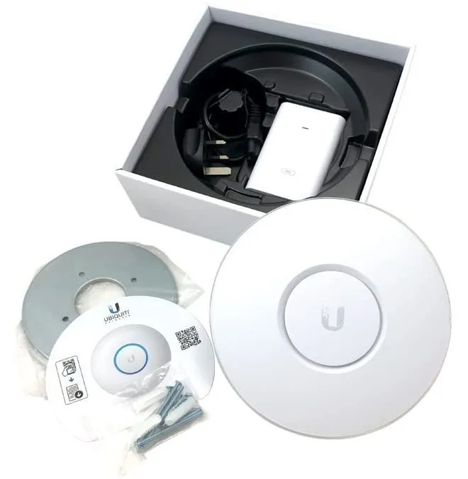 Punct de acces fără fir Ubiquiti nanoHD, 300 Mbps, 1733 Mbps, Alb