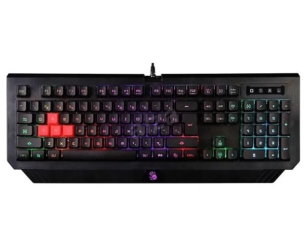 Tastatură Bloody B120N, Cu fir, Negru