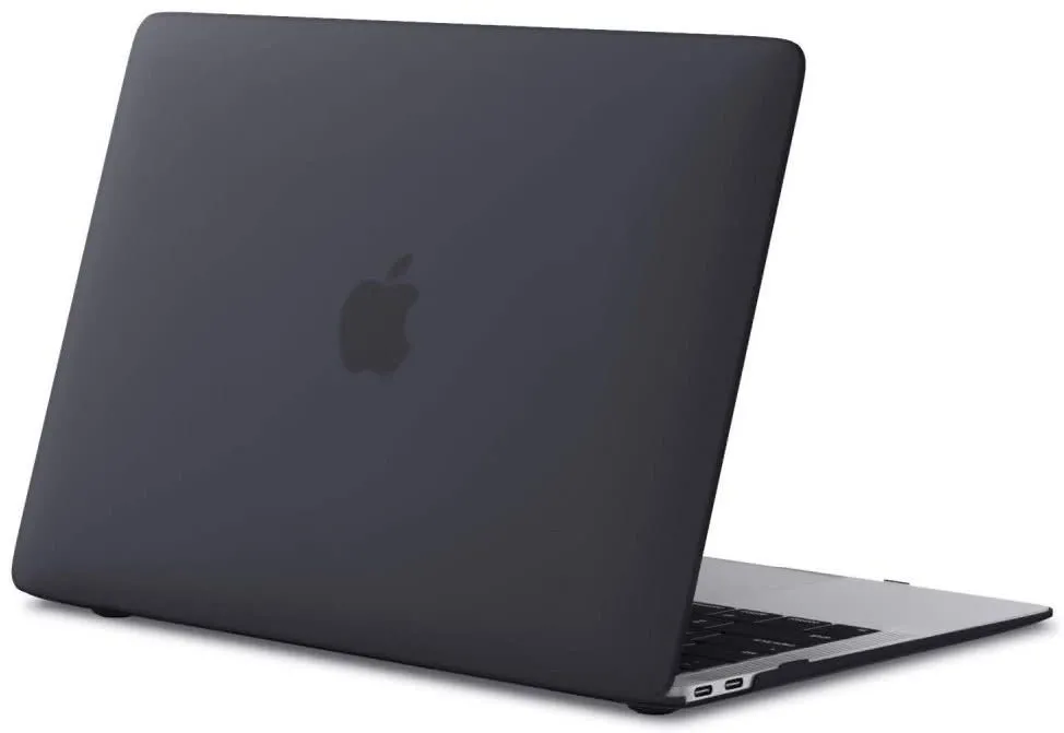 Husă Tech Protect Smartshell Macbook Air 13 (2018-19), Negru mat