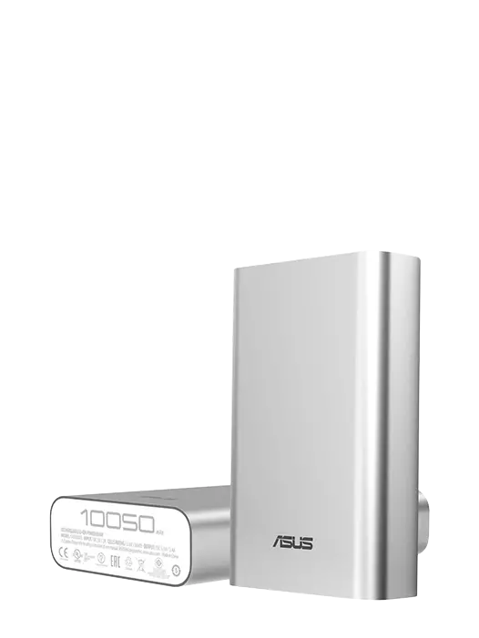 Acumulator extern ASUS Power Bank Asus ZenPower (10050mAh), 10050mAh, Argintiu
