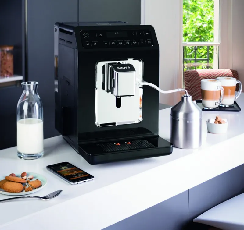 Espressor automat KRUPS EA890810, Negru