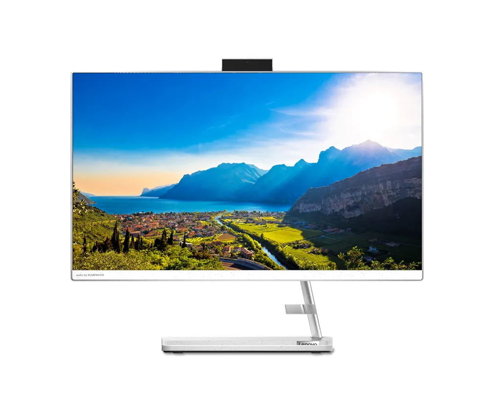 Computer All-in-One Lenovo IdeaCentre 3 24ITL6, 23,8", Intel Core i5-1135G7, 8GB/512GB, Fără SO, Alb