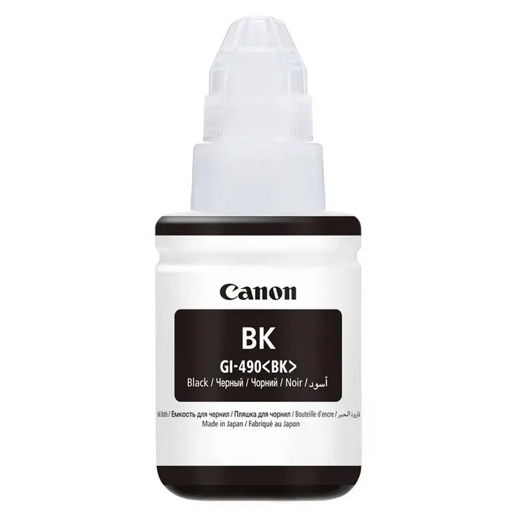 Recipient de cerneală Canon GI-490, 135ml, Negru