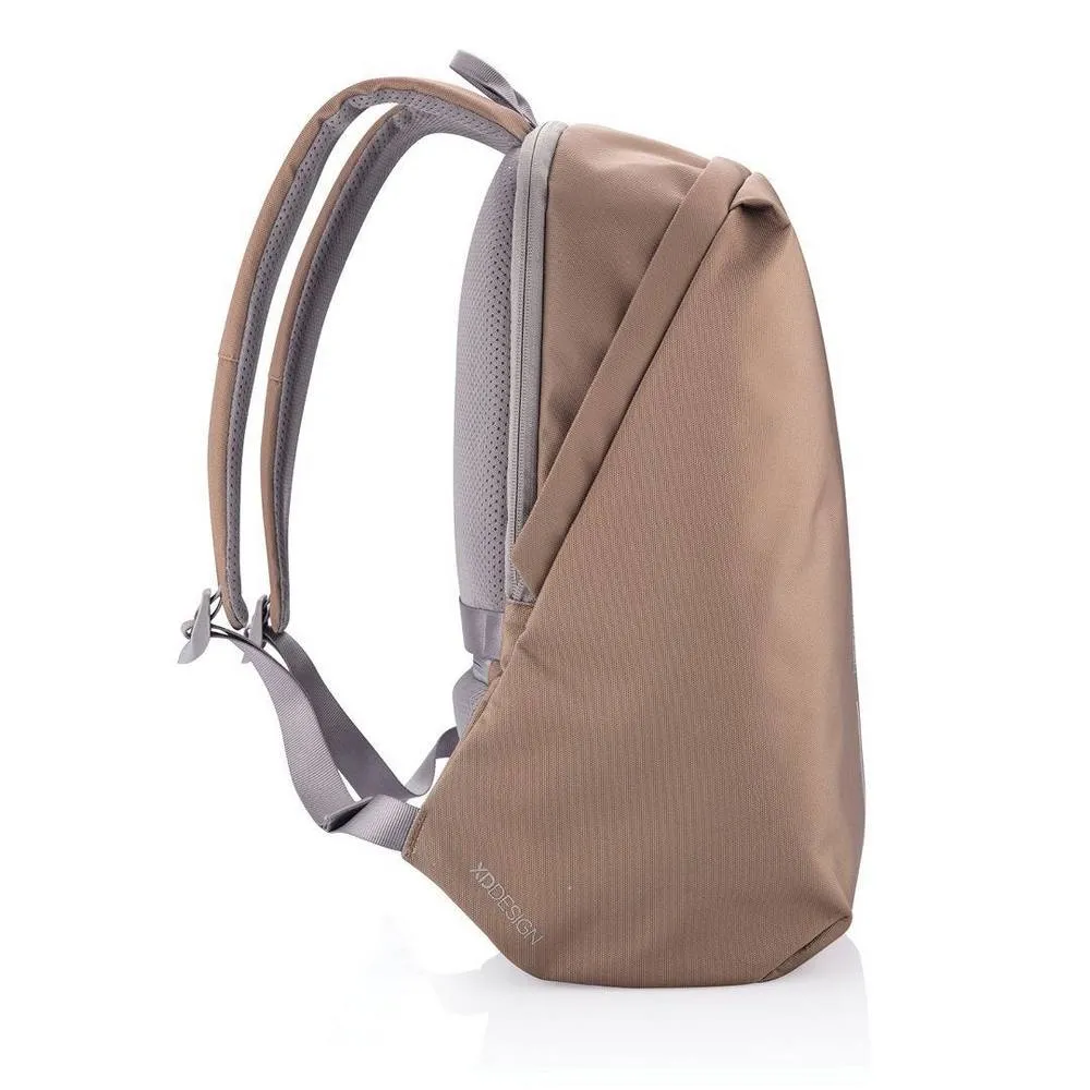 Rucsac pentru Laptop Bobby Soft, 15.6", Textil, Cafeniu