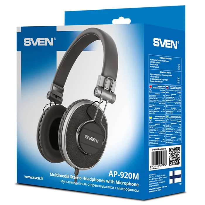 Căști SVEN AP-920M, Gri
