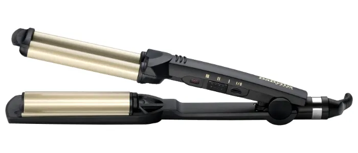 Ondulator de păr BaByliss Easy Waves C260E, Negru | Auriu