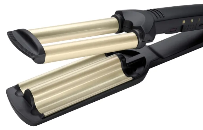 Ondulator de păr BaByliss Easy Waves C260E, Negru | Auriu