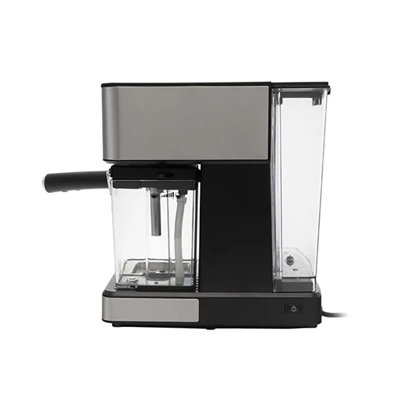 Espressor manual Polaris PCM 1541E, 1350W, Argintiu