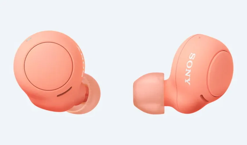 Căști SONY WF-C500, Coral