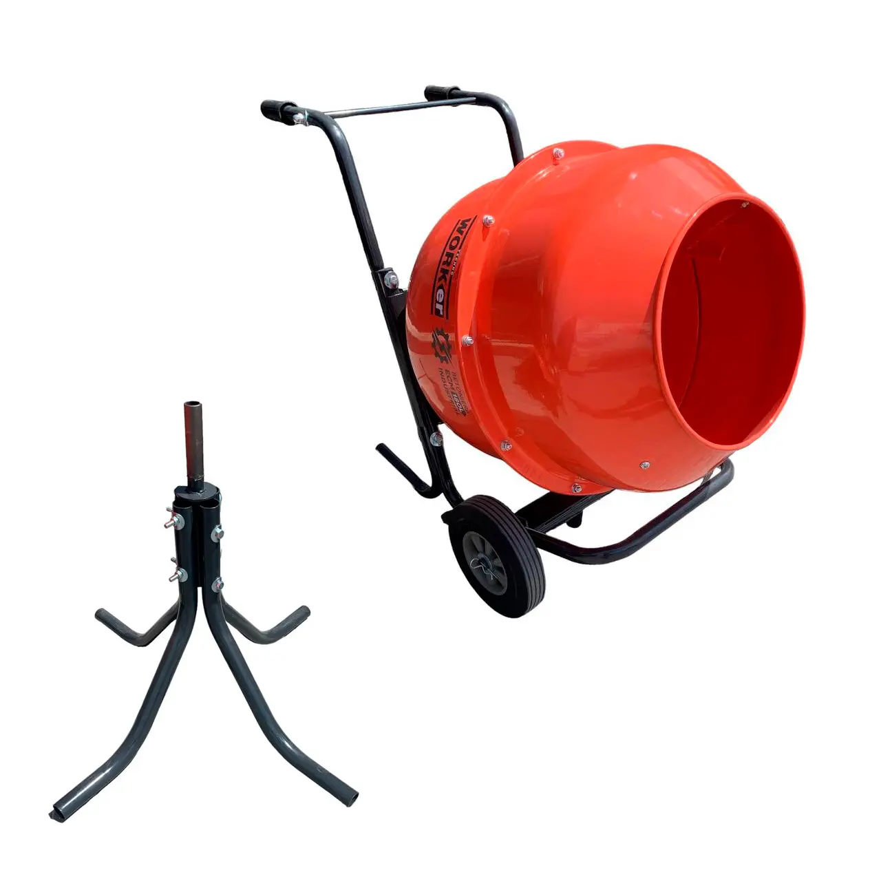 Betoniera TechnoWorker 180 L (Reductor, Motor cupru)