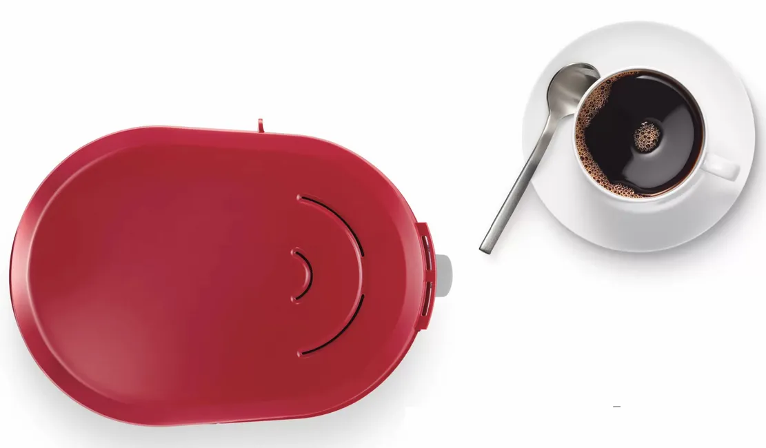 Cafetieră Bosch CompactClass TKA3A034, 1100W, Roșu