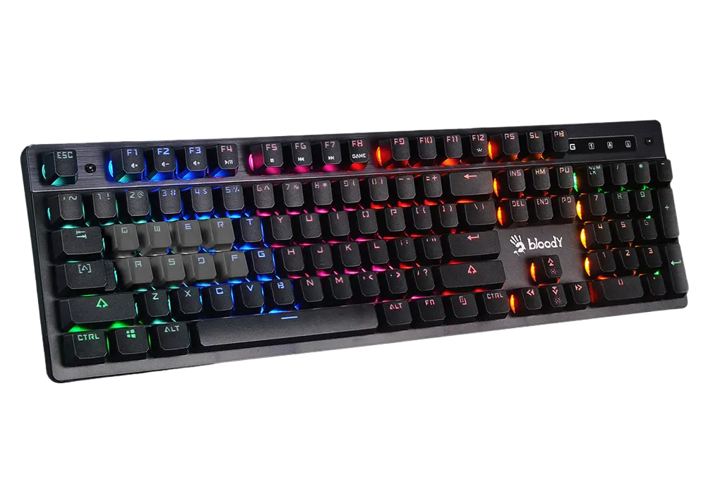 Tastatură Bloody B500N, Cu fir, Negru