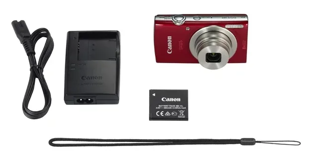 Aparat Foto Compact Canon IXUX 185, Roșu