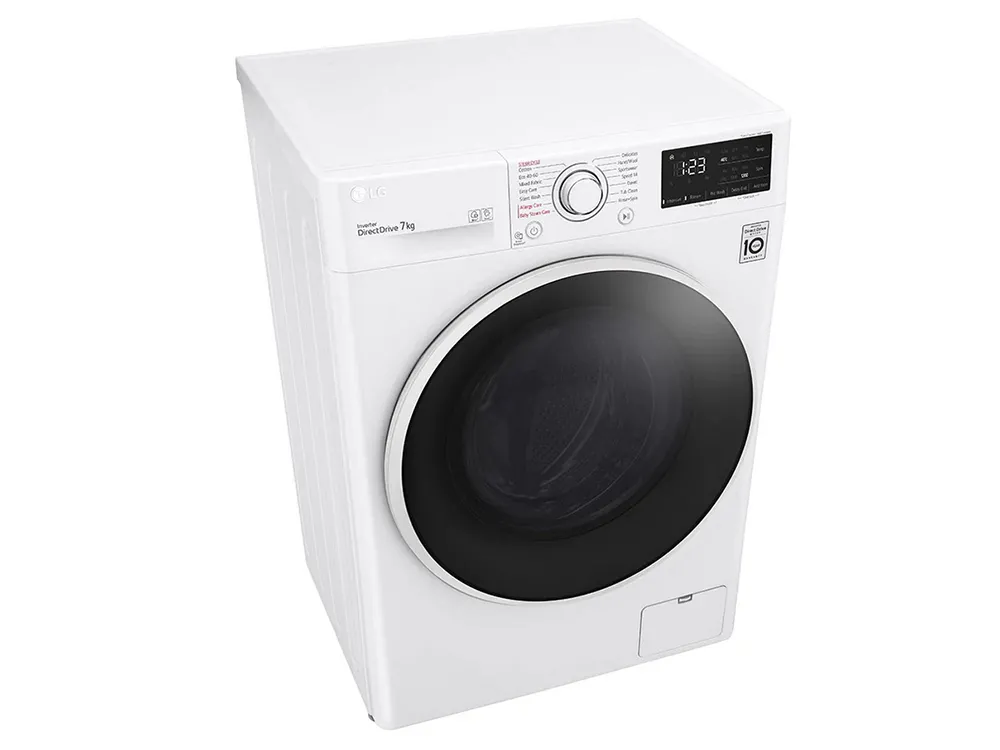 Mașină de spălat LG F2WV3S7AIDD, 7kg, Alb