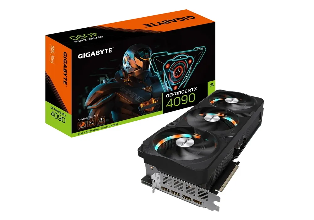 Placă Video Gigabyte GV-N4090GAMING OC-24GD, 24 GB GDDR6X 384bit