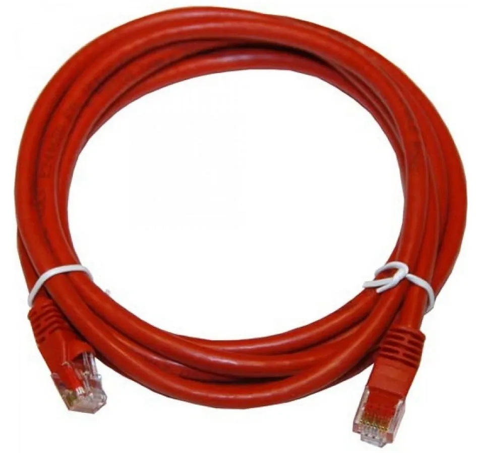 Patch cord Cablexpert PP12-3M/R, CAT5e UTP, 3m, Roșu