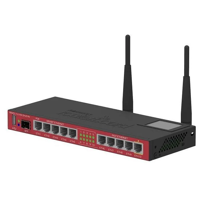 Router MikroTik RB2011UiAS-2HnD-IN, Negru