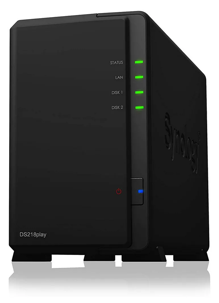 Stocare atașată la rețea SYNOLOGY DS218play, Negru