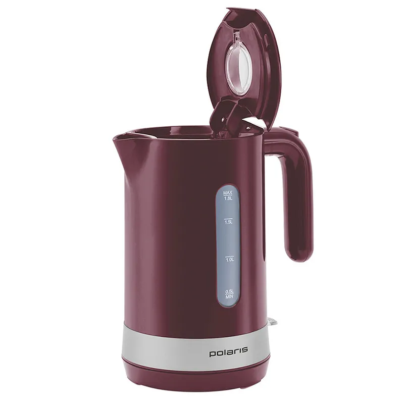 Fierbător electric Polaris PWK 1803C, Bordo
