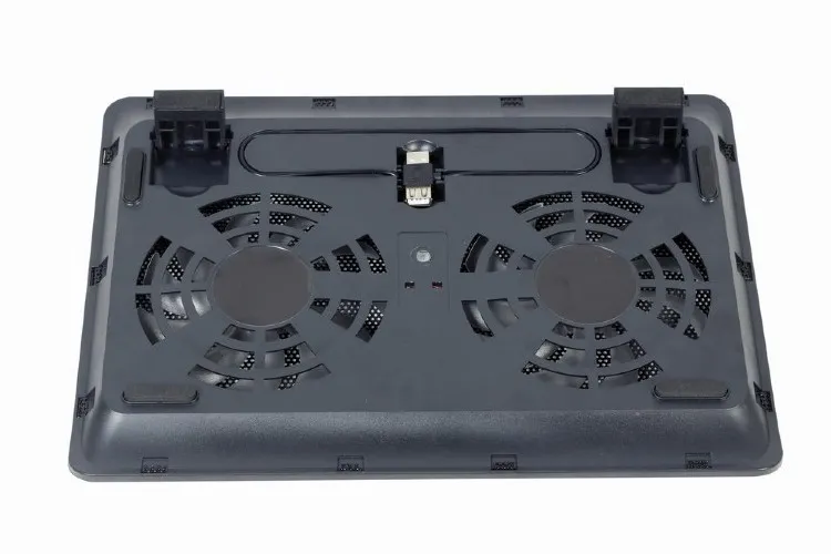 Suport de răcire pentru laptop Gembird NBS-2F15-05, 15,6", Negru