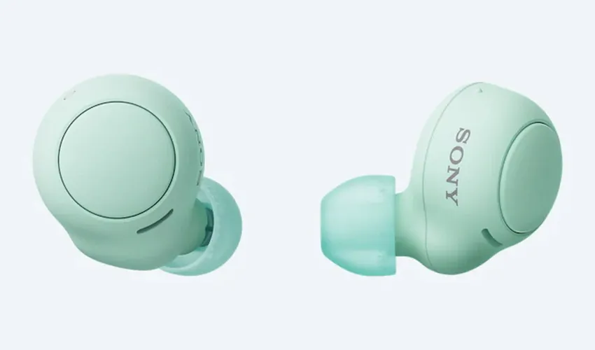 Căști SONY WF-C500, Verde