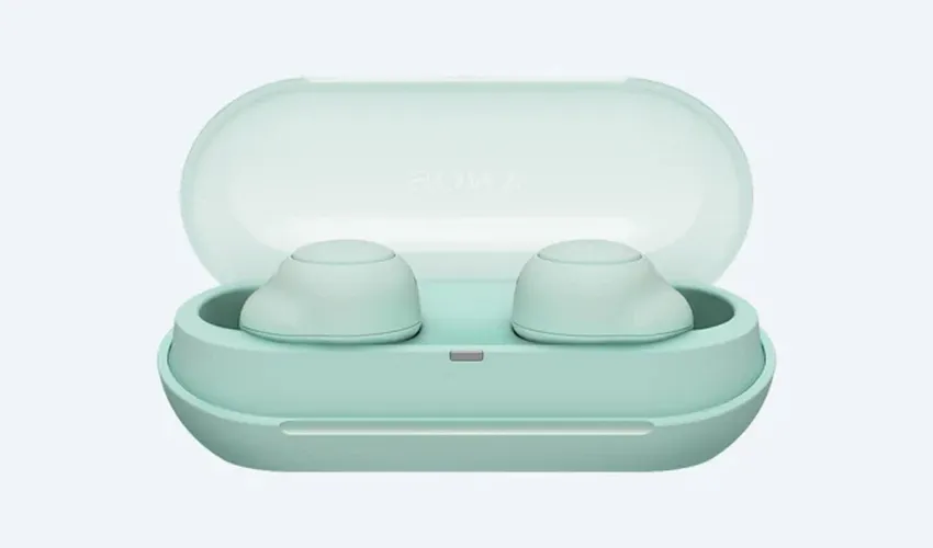 Căști SONY WF-C500, Verde
