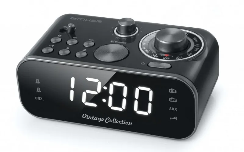 Radio portabil MUSE M-18 CRB, Negru