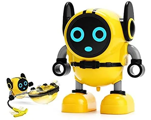 Jucărie cu telecomandă JJRC Robot R7, Galben