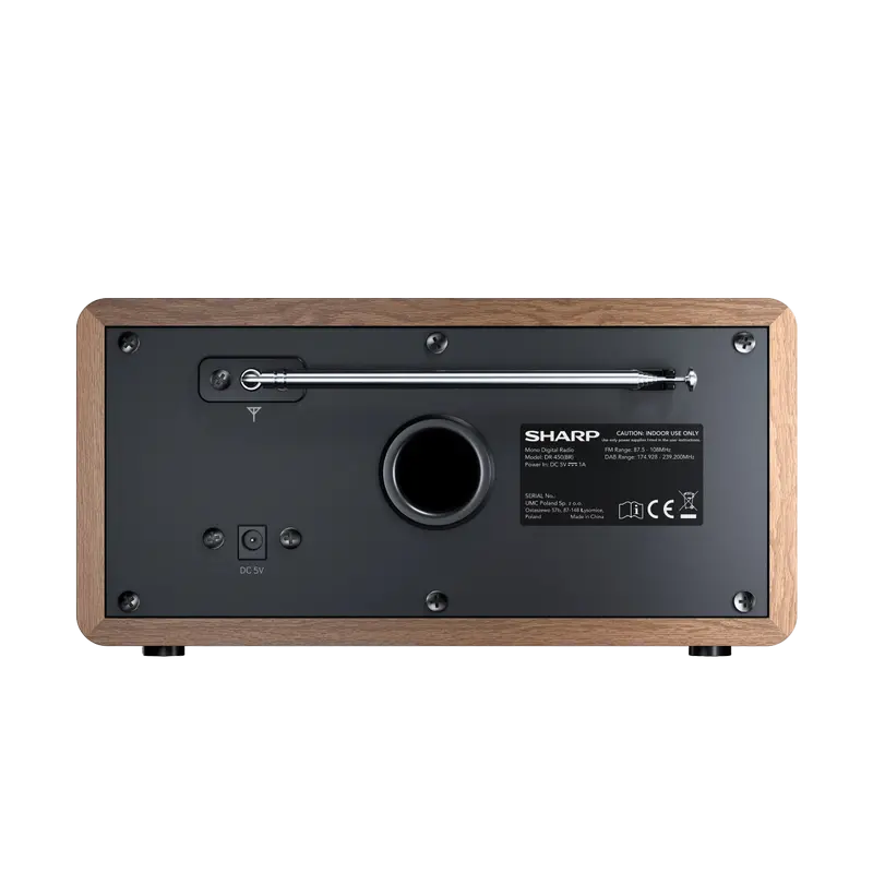 Radio portabil Sharp DR-450BRV03, Maro