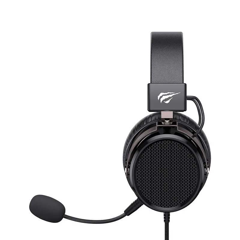 Căști gaming Havit H2030d, Cu fir, Negru