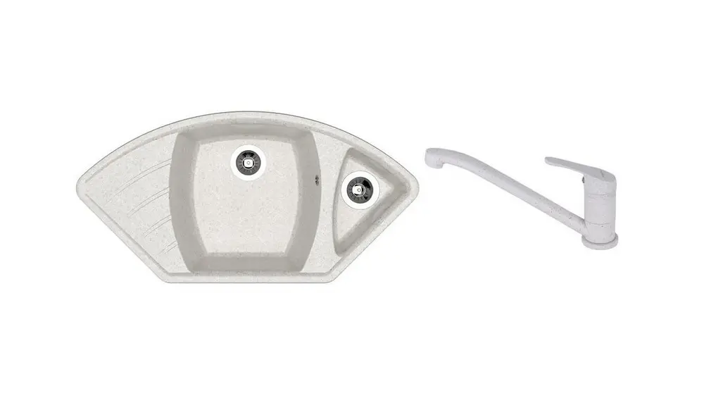 SET chiuveta Dr Gans Gabi + SanDonna F 1066 gri