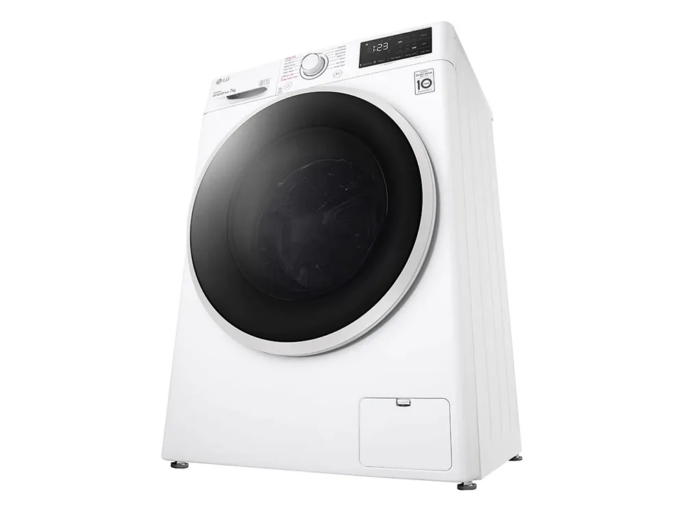 Mașină de spălat LG F2WV3S7AIDD, 7kg, Alb