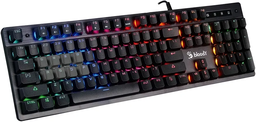 Tastatură Bloody B500N, Cu fir, Negru