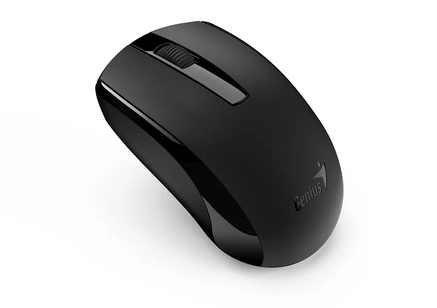 Mouse Wireless Genius ECO-8100, Negru